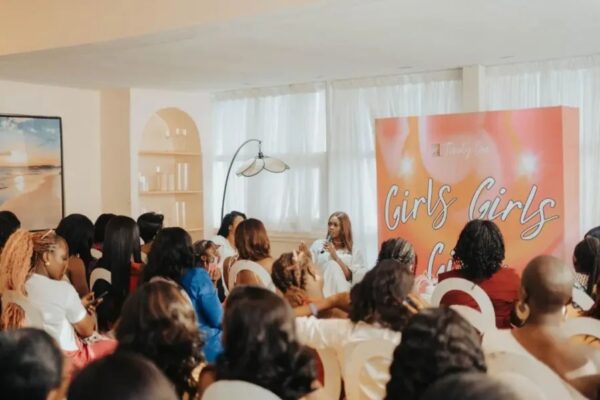 Multiple women sitting in a hall at the previous intasllment of the Girls That Gather 1170x6002 1 21 Magazine's Girls That Gather Returns To Lagos For International Women's Day Edition